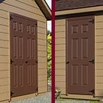 Single Fiberglass Door